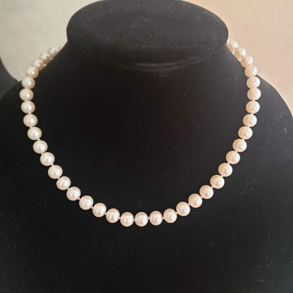 Vintage Pearl Necklace Sarah Coventry - Picture 1 of 4